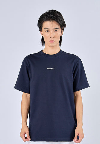 Mossimo Rj Navy Blue Round Neck Fashion Top