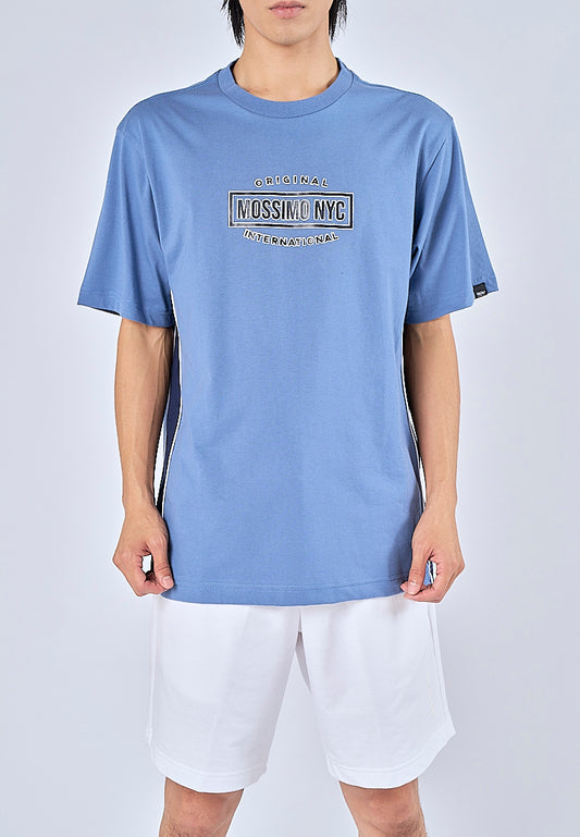 Mossimo Jayson Elemental Blue Comfort Fit Tee