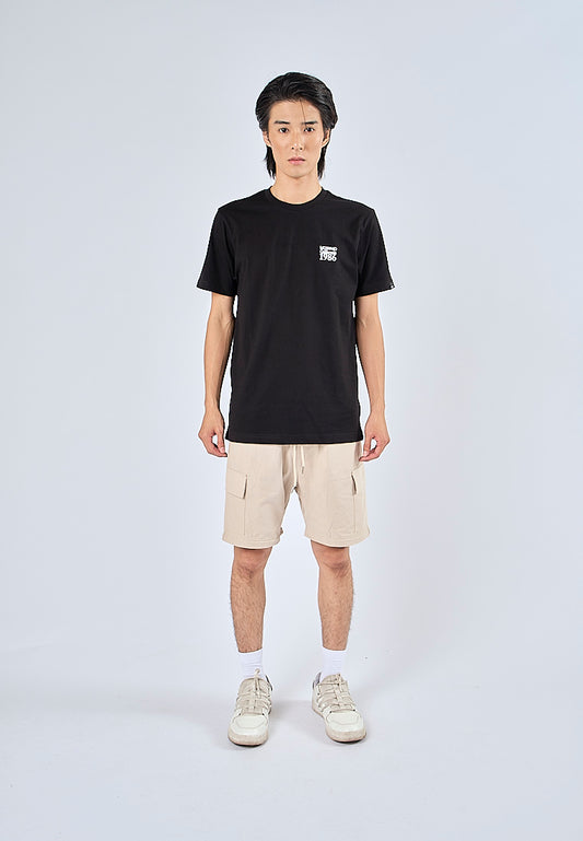 Mossimo Charles Black Muscle Fit Tee