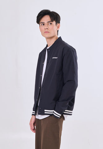 Mossimo Apollo Navy Blue Boxy Bomber Jacket
