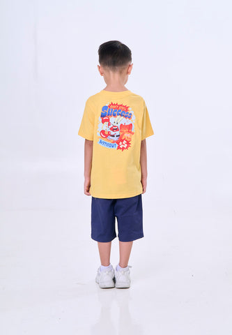 Mossimo Kids Spongebob Vibrant Yellow Unisex Regular Tshirt