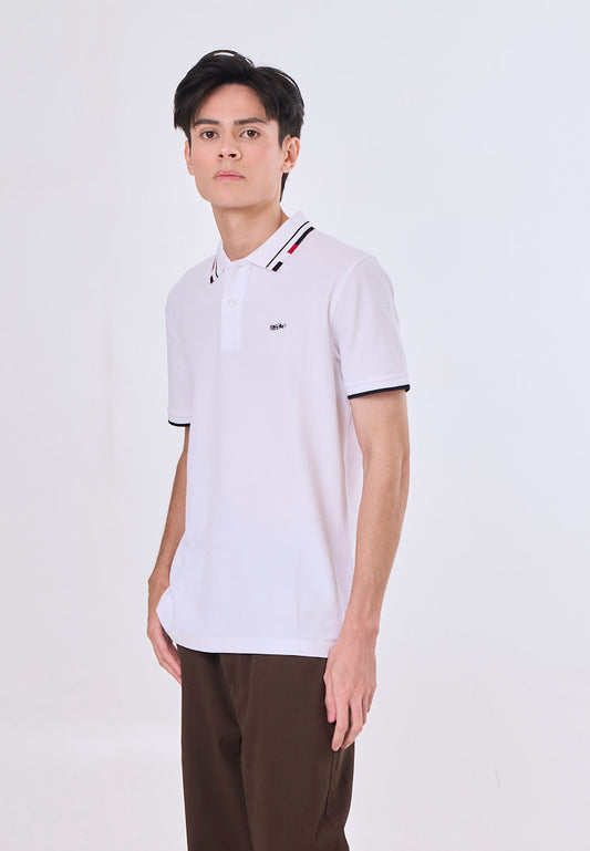 Mossimo Arbon White Polo Shirt