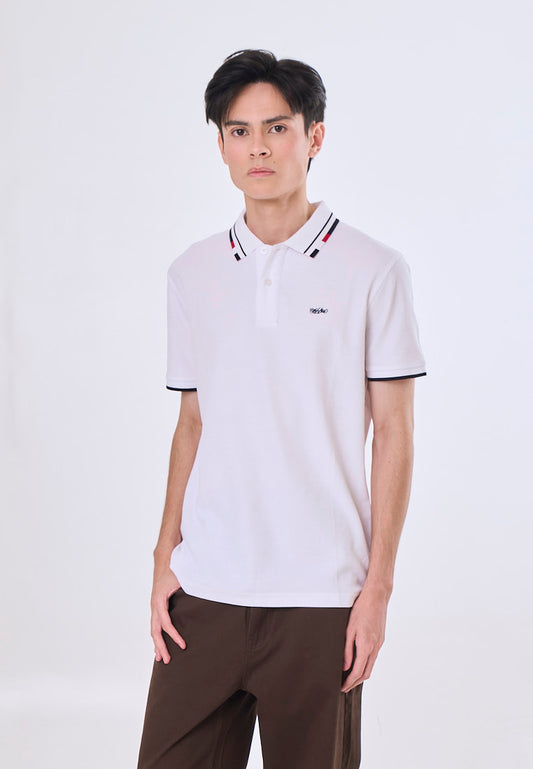 Mossimo Arbon White Polo Shirt