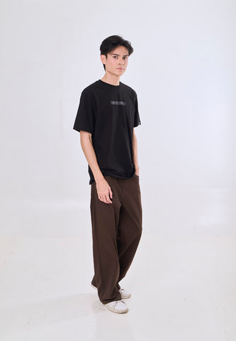 Mossimo Alexis Black Comfort Fit Tee