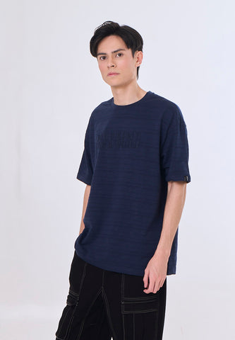 Mossimo Nyric Navy Blue Urban Fit Tee