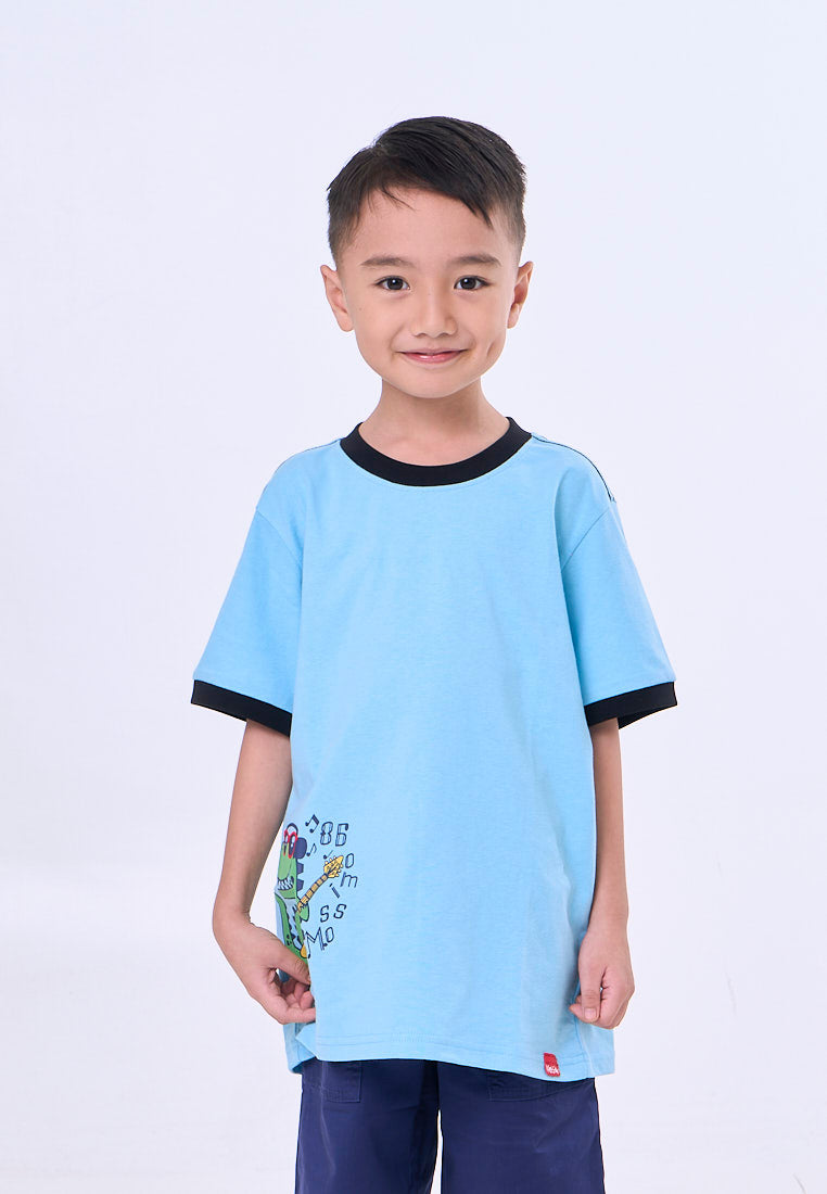 Mossimo Kids Miguel Blue Basic Regular Tshirt