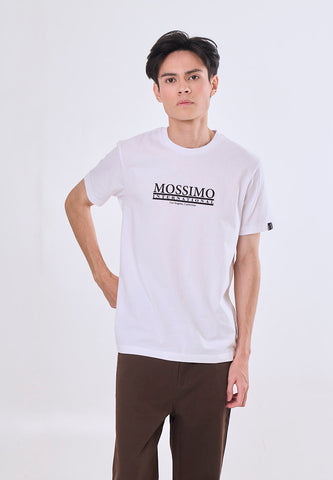 Mossimo Dayen White Muscle Fit Tee