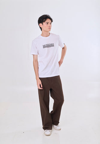 Mossimo Dayen White Muscle Fit Tee