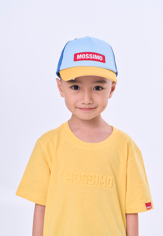 Mossimo Kids Benj Yellow Trucker Cap w/ patch