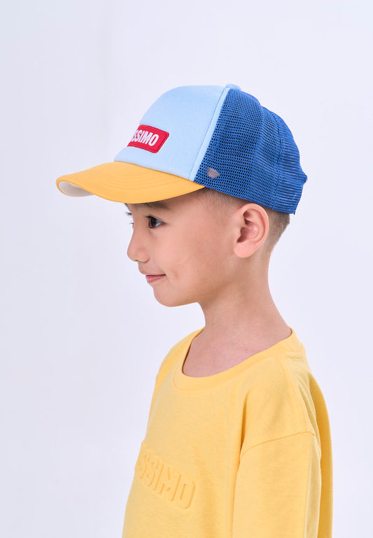 Mossimo Kids Benj Yellow Trucker Cap w/ patch