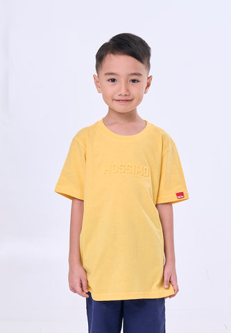 Mossimo Kids Kenneth Yellow Basic Graphic Tshirt