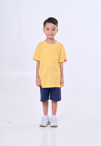 Mossimo Kids Kenneth Yellow Basic Graphic Tshirt