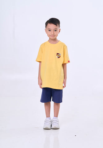 Mossimo Kids Matthew Yellow Basic Graphic Tshirt