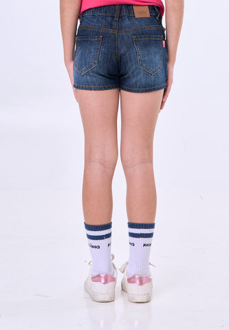 Mossimo Kids Sereia Medium Blue Wash Denim Shorts