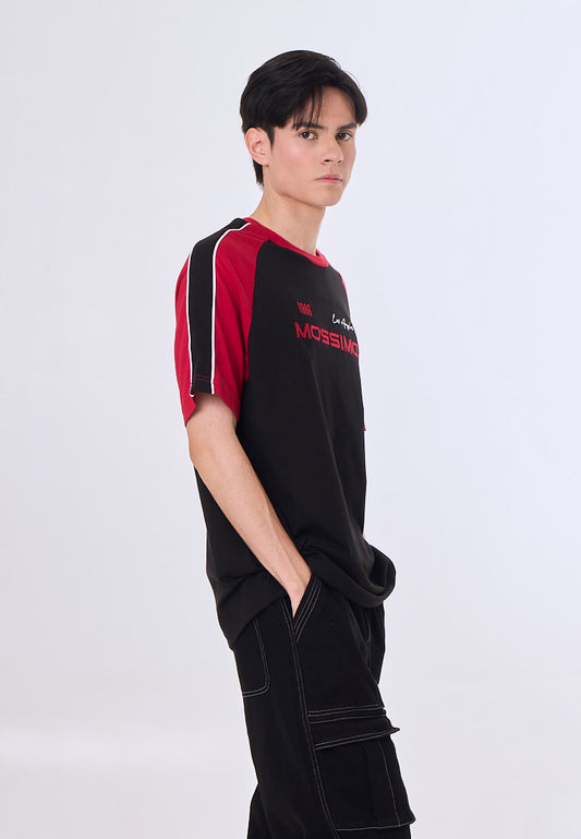 Mossimo Lune Black Berry Modern Fit Tee