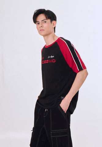 Mossimo Lune Black Berry Modern Fit Tee