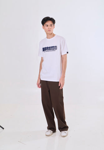 Mossimo Dashiell White Classic Fit Tee