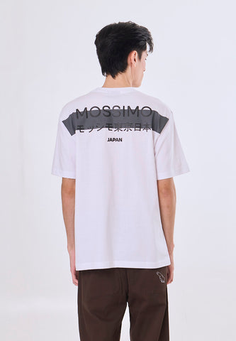Mossimo Antonio White Comfort Fit Tee
