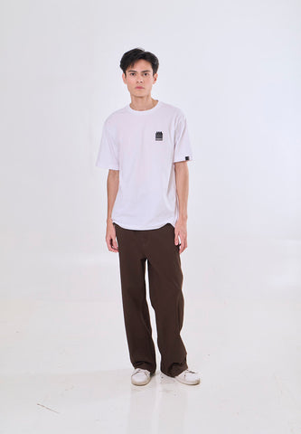 Mossimo Antonio White Comfort Fit Tee