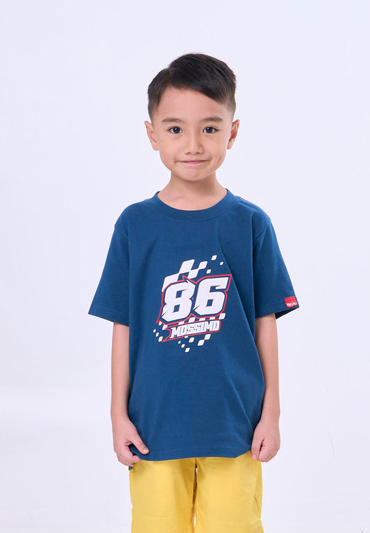 Mossimo Kids Ian Soda Blue Basic Regular Tshirt