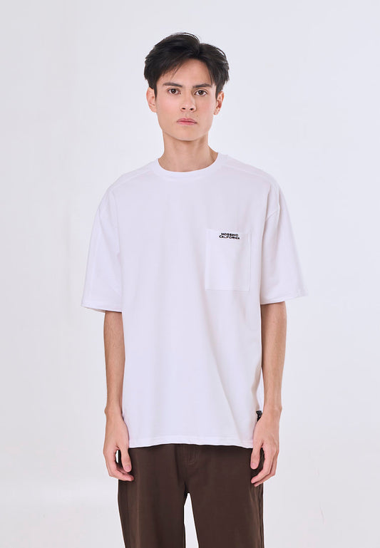 Mossimo Keahi White Modern Fit Tee