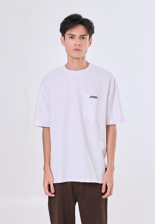 Mossimo Keahi White Modern Fit Tee