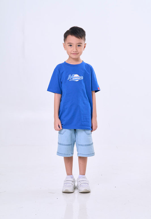 Mossimo Kids Carlos Dazz Blue Basic Regular Tshirt