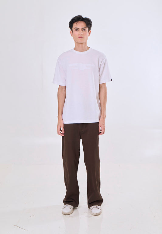Mossimo Grix White Comfort Fit Tee