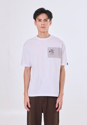 Mossimo Roland White Urban Fit Tee