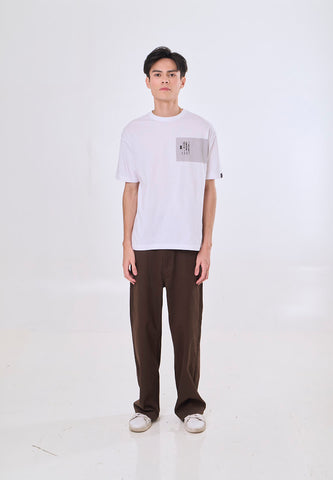 Mossimo Roland White Urban Fit Tee