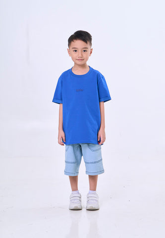 Mossimo Kids Glenn Dazz Blue Basic Graphic Tshirt