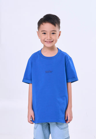 Mossimo Kids Glenn Dazz Blue Basic Graphic Tshirt