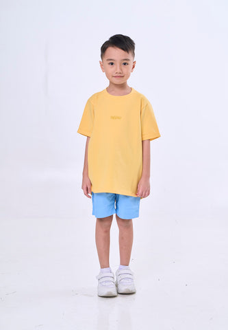 Mossimo Kids Glenn Yellow Basic Graphic Tshirt