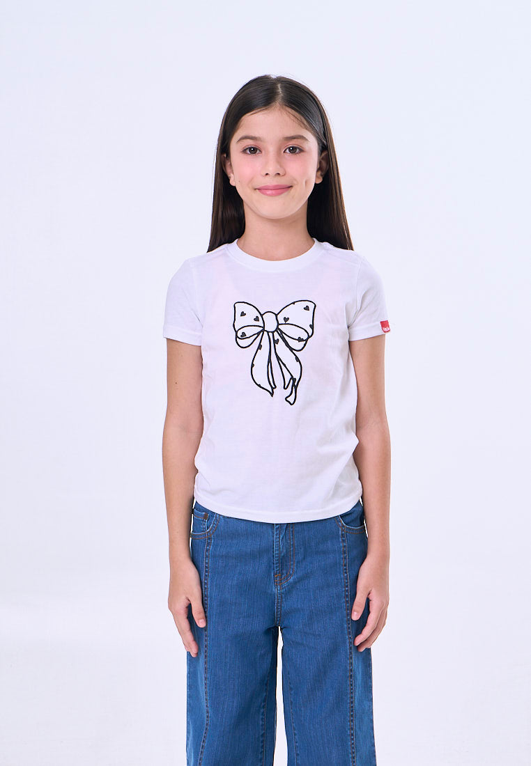 Mossimo Kids Hallow White Basic Graphic Tshirt