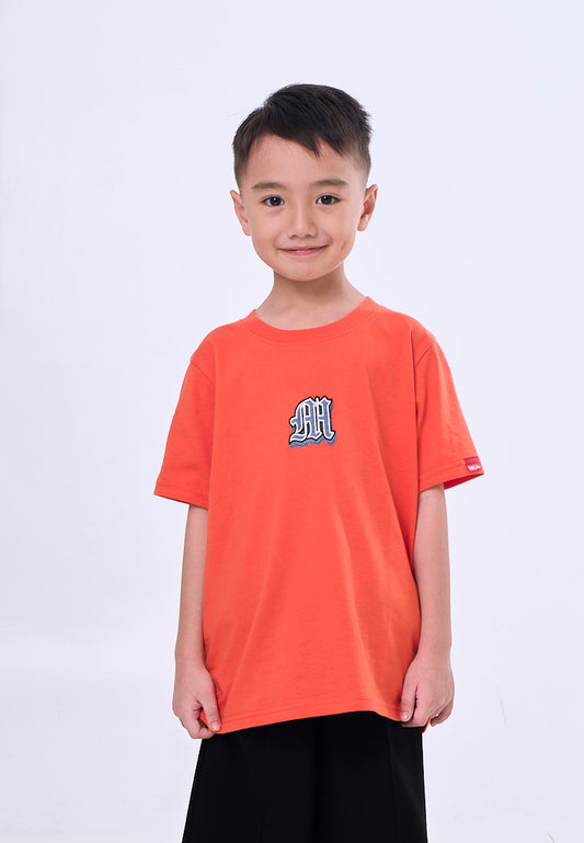 Mossimo Kids Paul Red Orange Basic Regular Tshirt