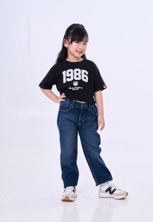 Mossimo Kids Hollis Dark Blue Unisex Regular Straight Fit Jeans