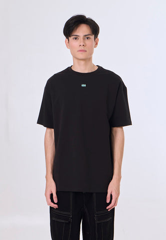 Mossimo Ezekiel Black Urban Fit Tee