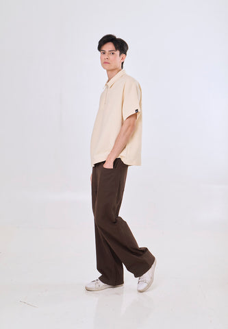 Mossimo Roy Oats Boxy Woven Short Sleeves