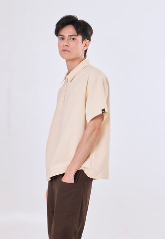 Mossimo Roy Oats Boxy Woven Short Sleeves