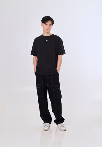 Mossimo Ezekiel Black Urban Fit Tee