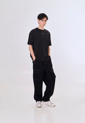 Mossimo Ezekiel Black Urban Fit Tee