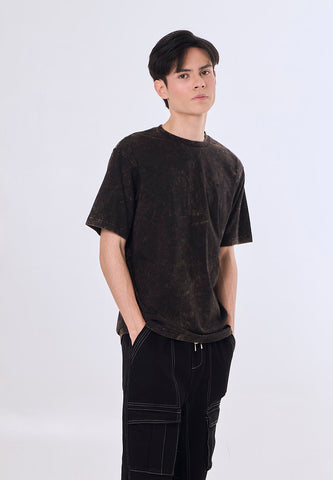 Mossimo Henry Black Comfort Fit Tee