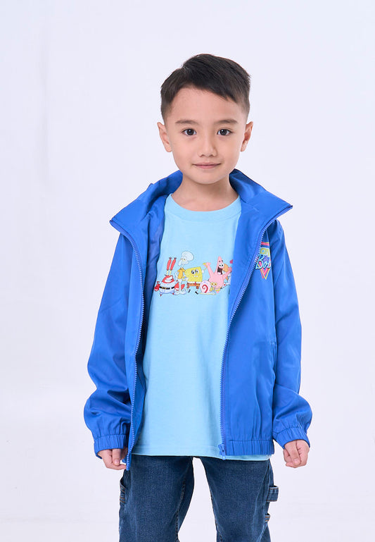 Mossimo Kids Spongebob Blue Unisex Jacket For Boys