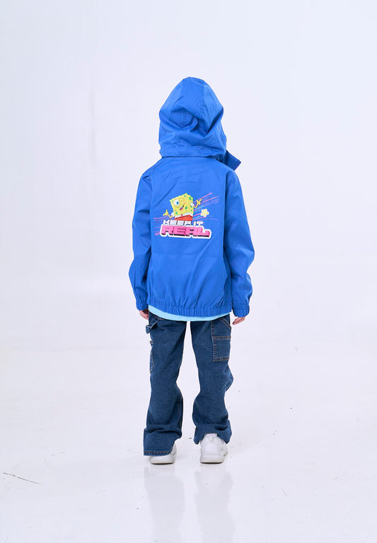 Mossimo Kids Spongebob Blue Unisex Jacket For Boys