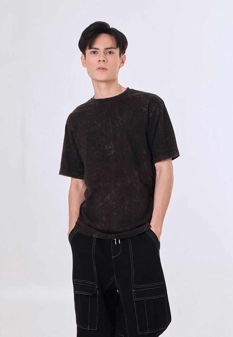 Mossimo Henry Black Comfort Fit Tee