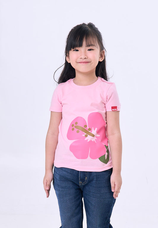 Mossimo Kids Pinkmist Regular Graphic Tshirt For Girls