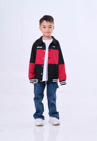Mossimo Kids Black Red Bomber Jacket For Boy