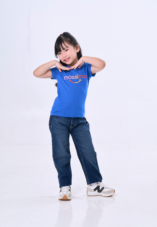 Mossimo Kids Zyxen Dazz Blue Basic Graphic Tshirt