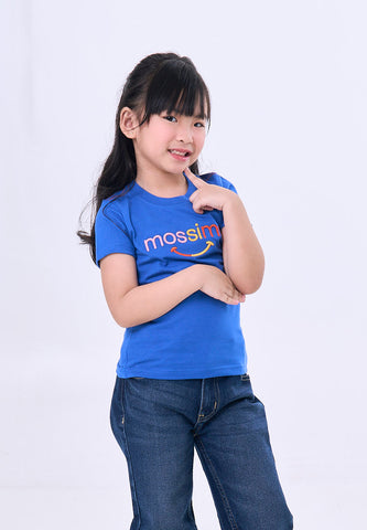 Mossimo Kids Zyxen Dazz Blue Basic Graphic Tshirt