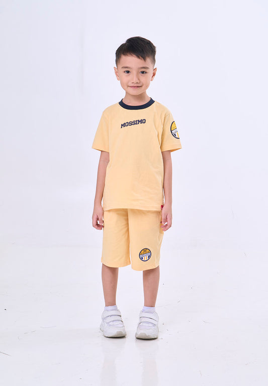 Mossimo Kids Drex Yellow Basic Tshirt w/ Short Set